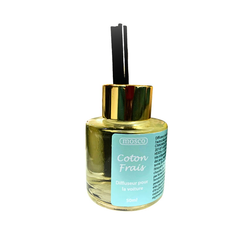 Mosco Parfum de voiture Coton frais