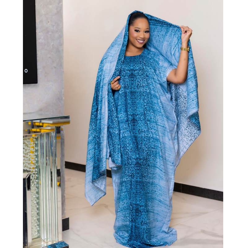 Robe avec foulard