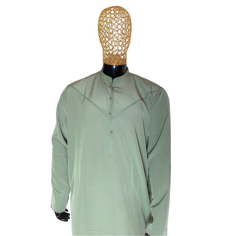Abaya homme avec colle