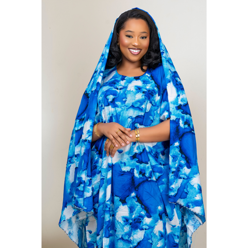 Robe avec foulard