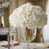 Bouquet Versailles Côte Noire VRB11 - 31 Roses Blanches Or - Adja Store