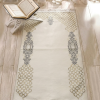 Tapis de prière Blanc-Or