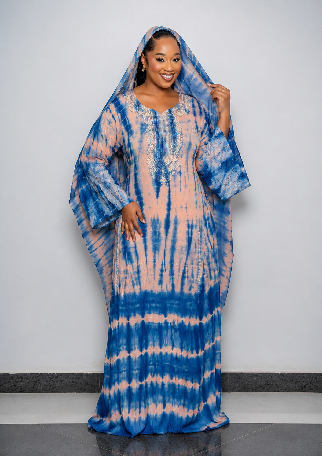 Robe Kashkha avec foulard
