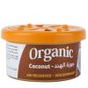 Parfum Organic Coconut (voiture, salle de bains, armoire)